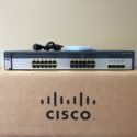 Cisco Catalyst 3750G WS-C3750G-24TS-S Switch 24 Port Gigabit Layer 3 Switch 1.5RU