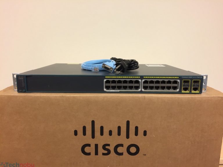 Cisco 2960 Series WSC296024PCL 24 Port 10/100 POE Switch Technobu