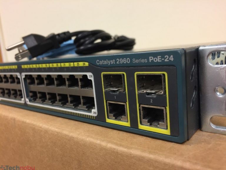 Cisco 2960 Series WSC296024PCL 24 Port 10/100 POE Switch Technobu