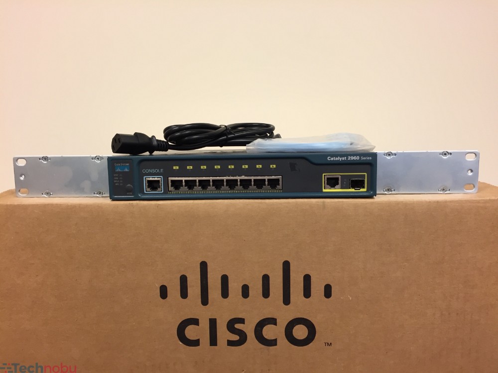 Cisco 2960 Series WS-C2960-8TC-L 8 Port 10/100 Switch