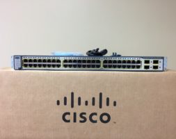 Cisco Catalyst 3750G WS-C3750G-48PS-S 48-Port PoE Gigabit Switch