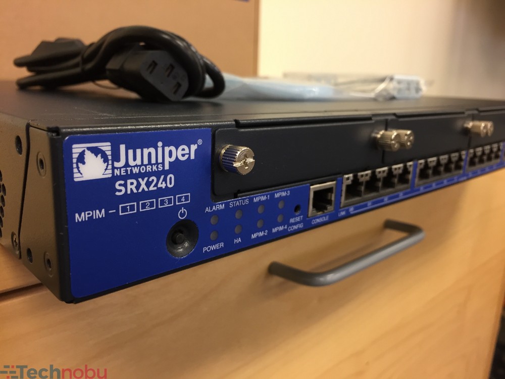 Juniper SRX240H2 16-Port Services Gateway Firewall Appliance