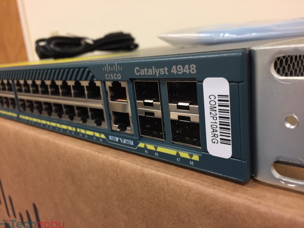 Cisco Catalyst 4948 WS-C4948-S 48 Port Multilayer Gigabit Switch – Technobu