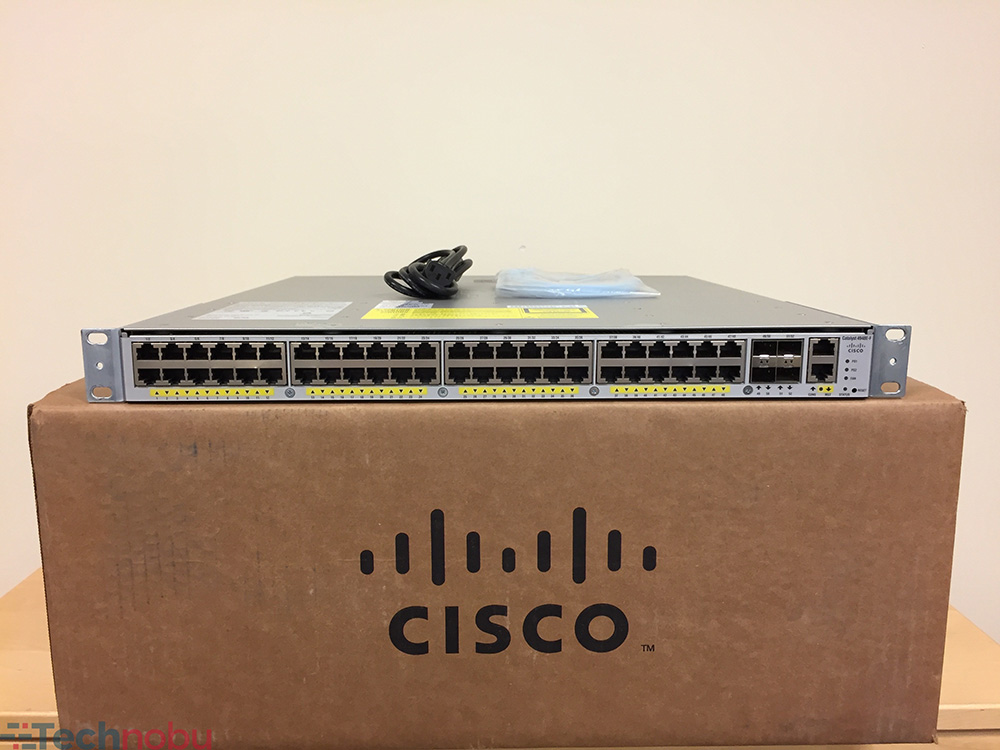 Cisco WS-C4948E 48 Ports Gigabit Layer 3 Switch 4 x 10G SFP Dual Power Supplies 