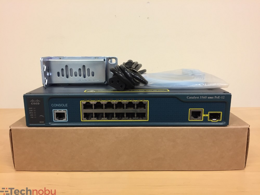 Cisco 3560 Series WS-C3560-12PC-S 12 Port 10/100 Ethernet Switch