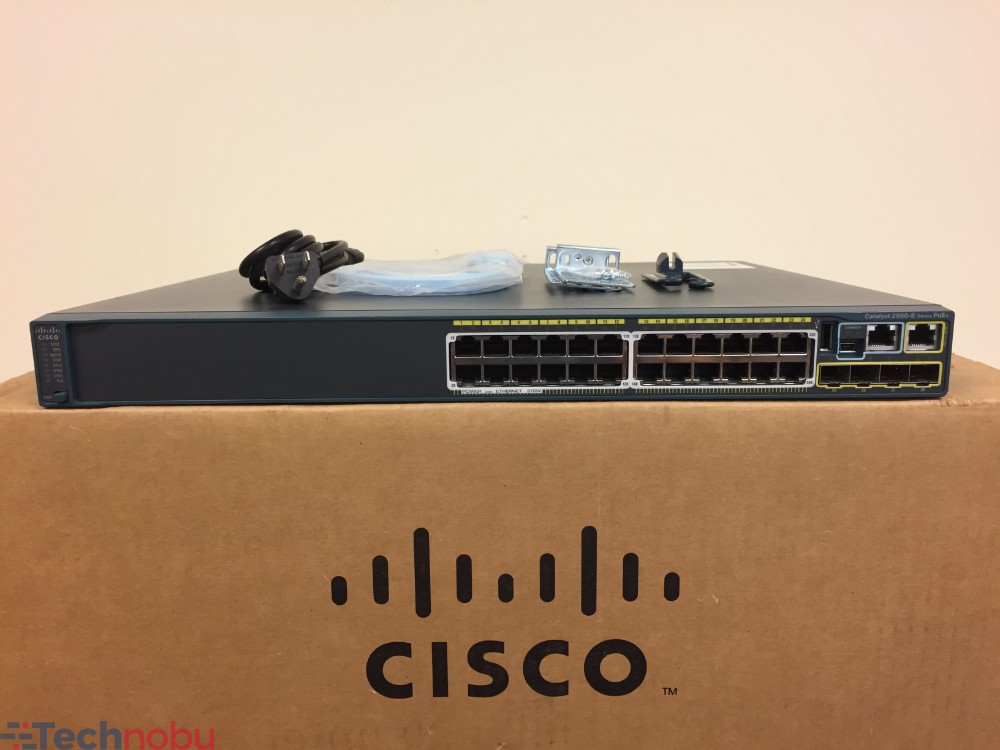 Cisco 2960S WS-C2960S-24PS-L 24Port Gigabit Ethernet Switch PoE 15.0 OS 