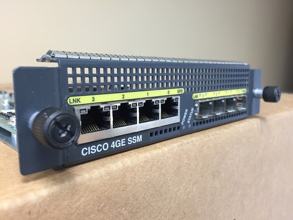 Cisco Cisco SSM-4GE Asa 5500 Séries 4-Port Gig Sécurité Services Module 