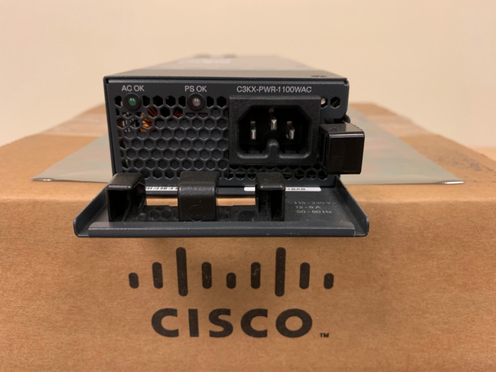 Cisco C3KX-PWR-1100WAC AC Power Supply for Catalyst 3750X/3560X Series  Switches
